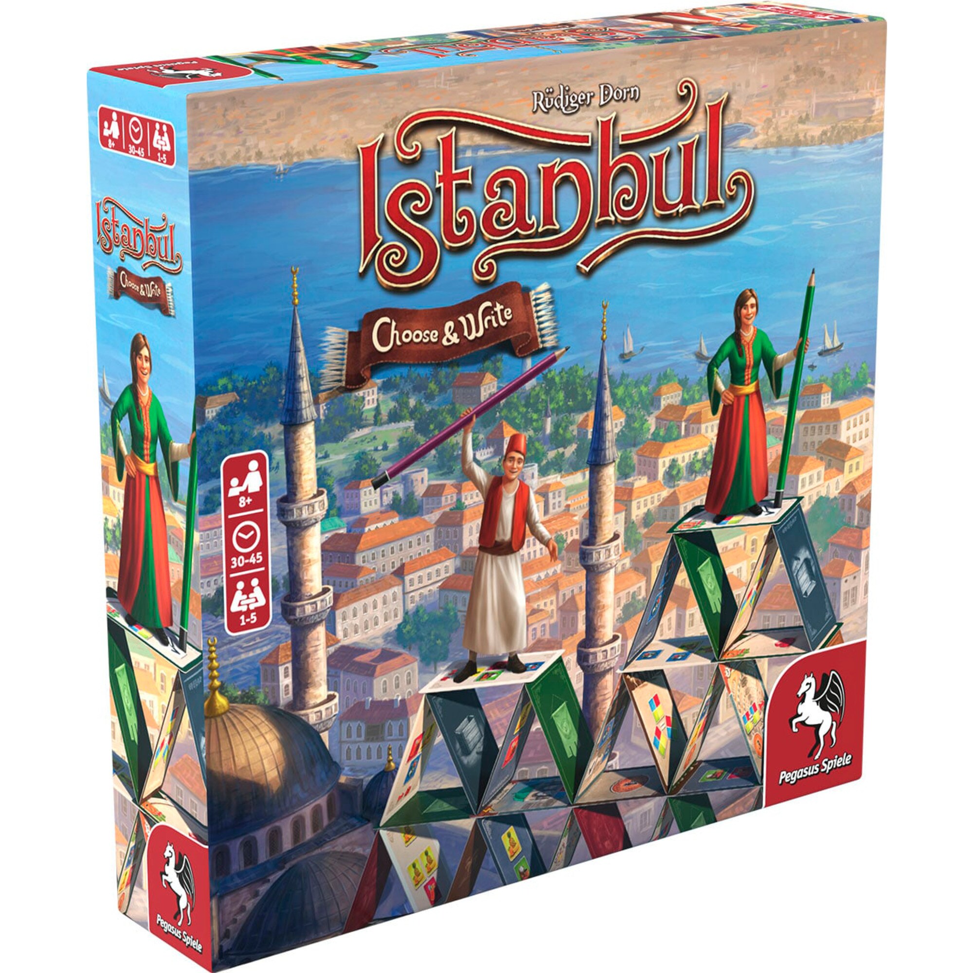 Pegasus Brettspiel Istanbul - Choose & Write