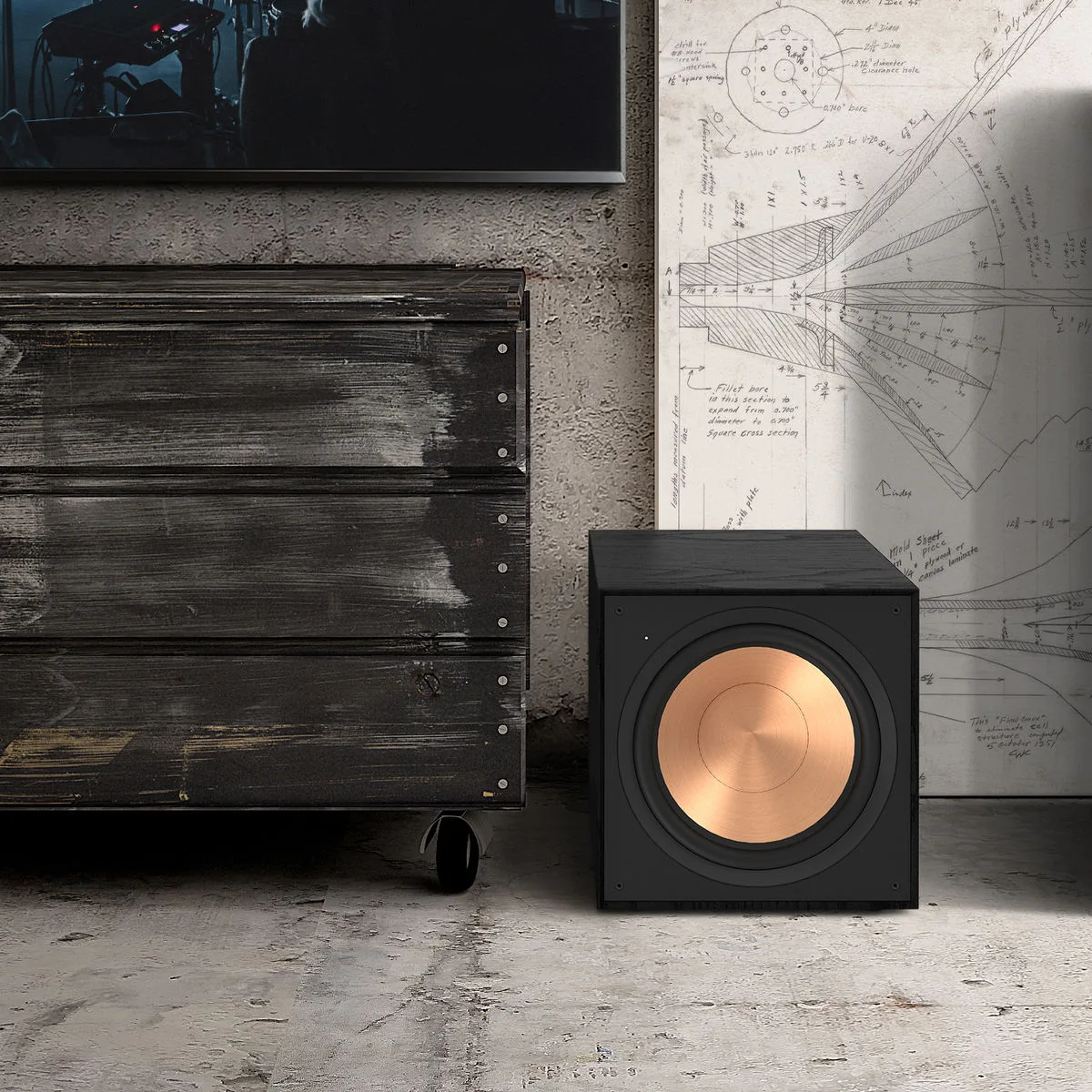 Klipsch R-121SW Caissons de basses