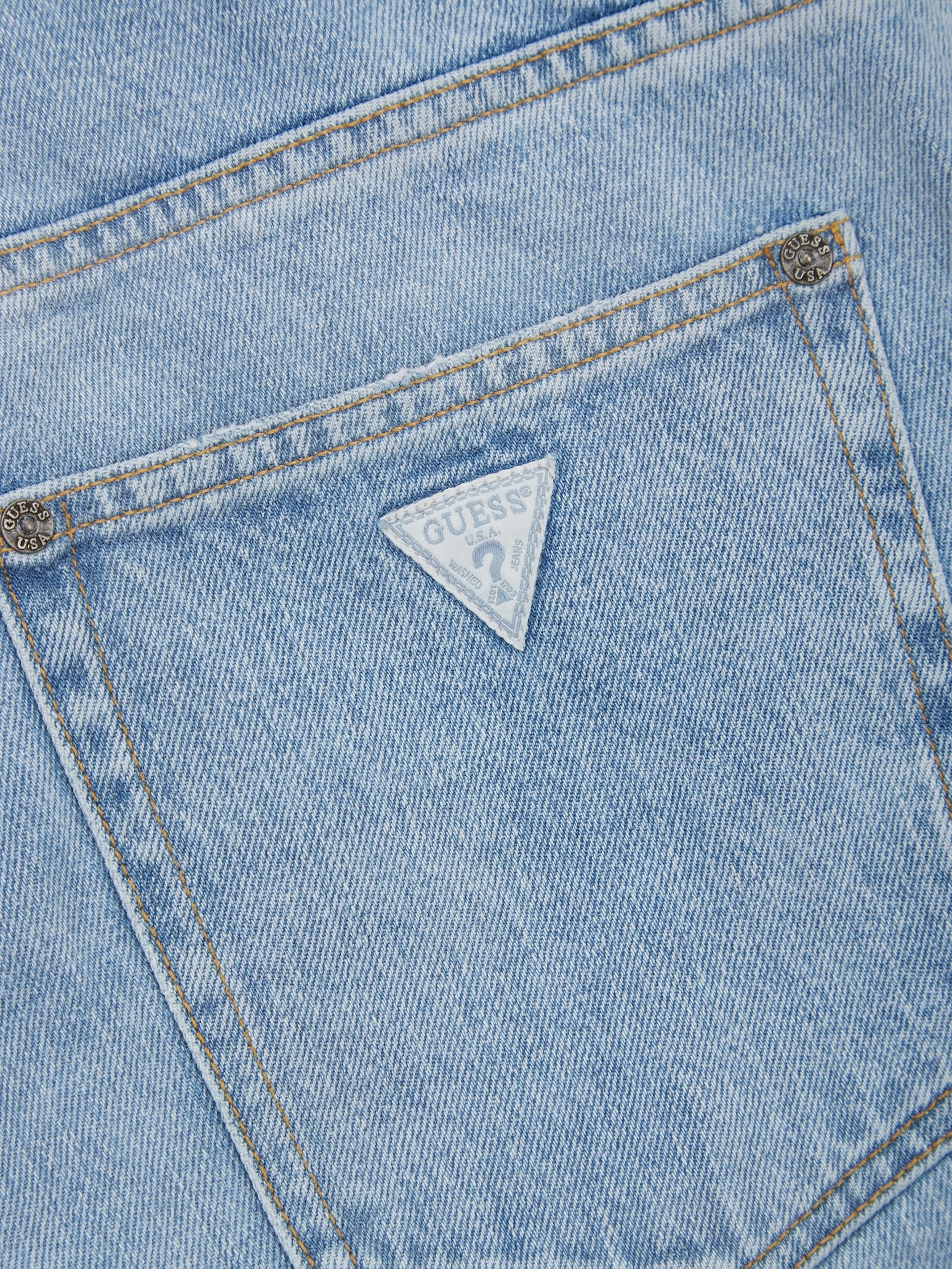Calça jeans reta índigo