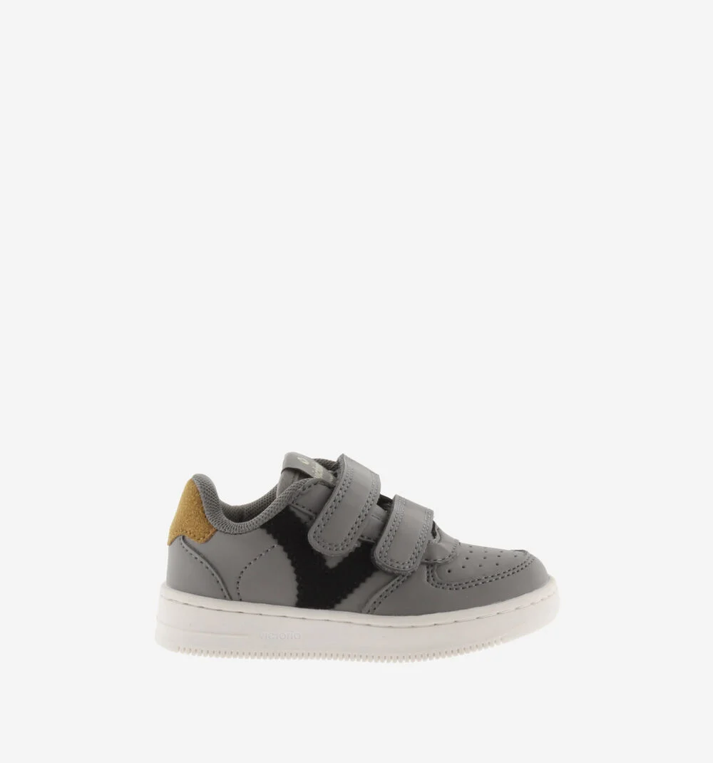 TIEMPO COLOURED FAUX LEATHERGRIS