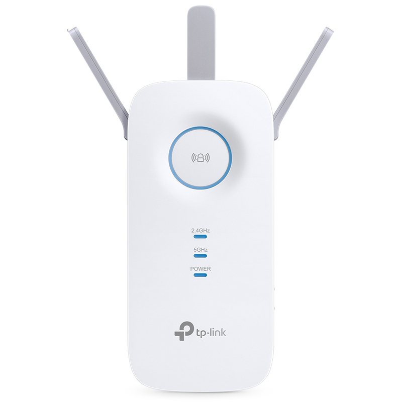 TP-Link RE550 WLAN-Repeater, silber/weiss
