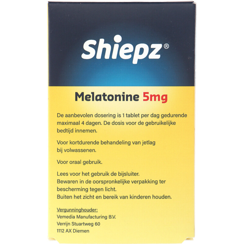 Shiepz Melatonine 5mg