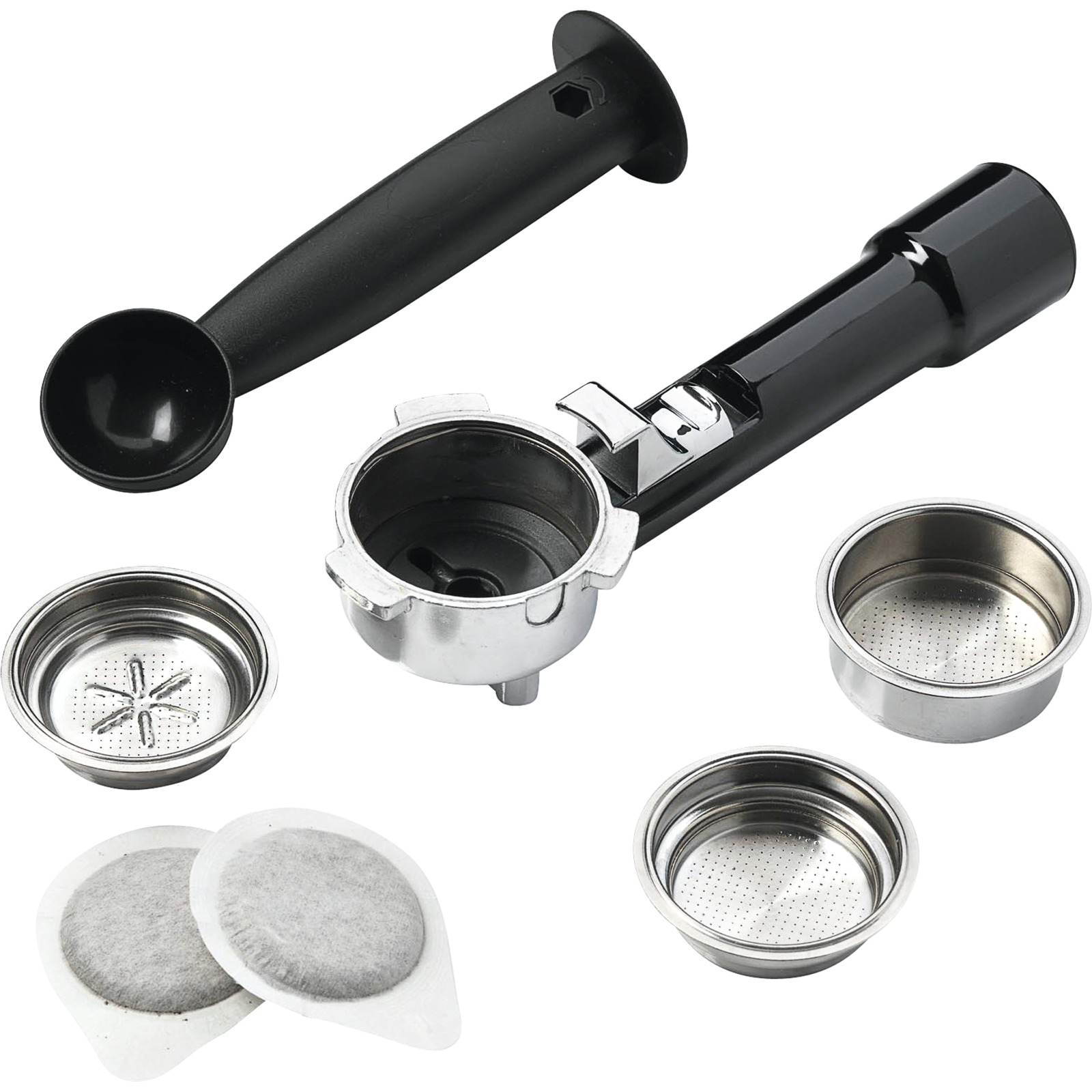 Ariete Espresso für gemahlenen Kaffee und ESE-Pods