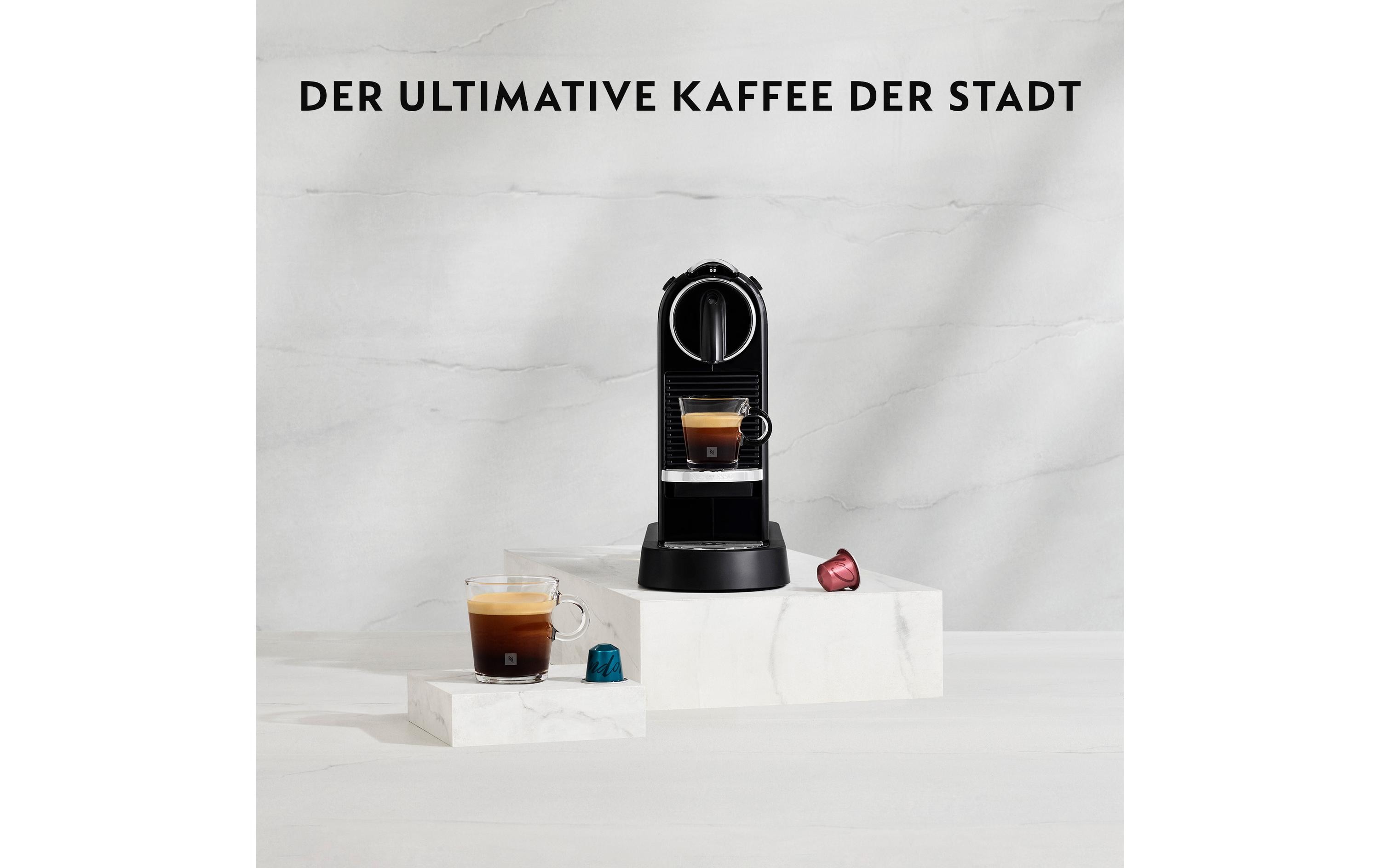 Kaffeemaschine Nespresso CitiZ EN167.B Schwarz<br>Kaffeemaschine