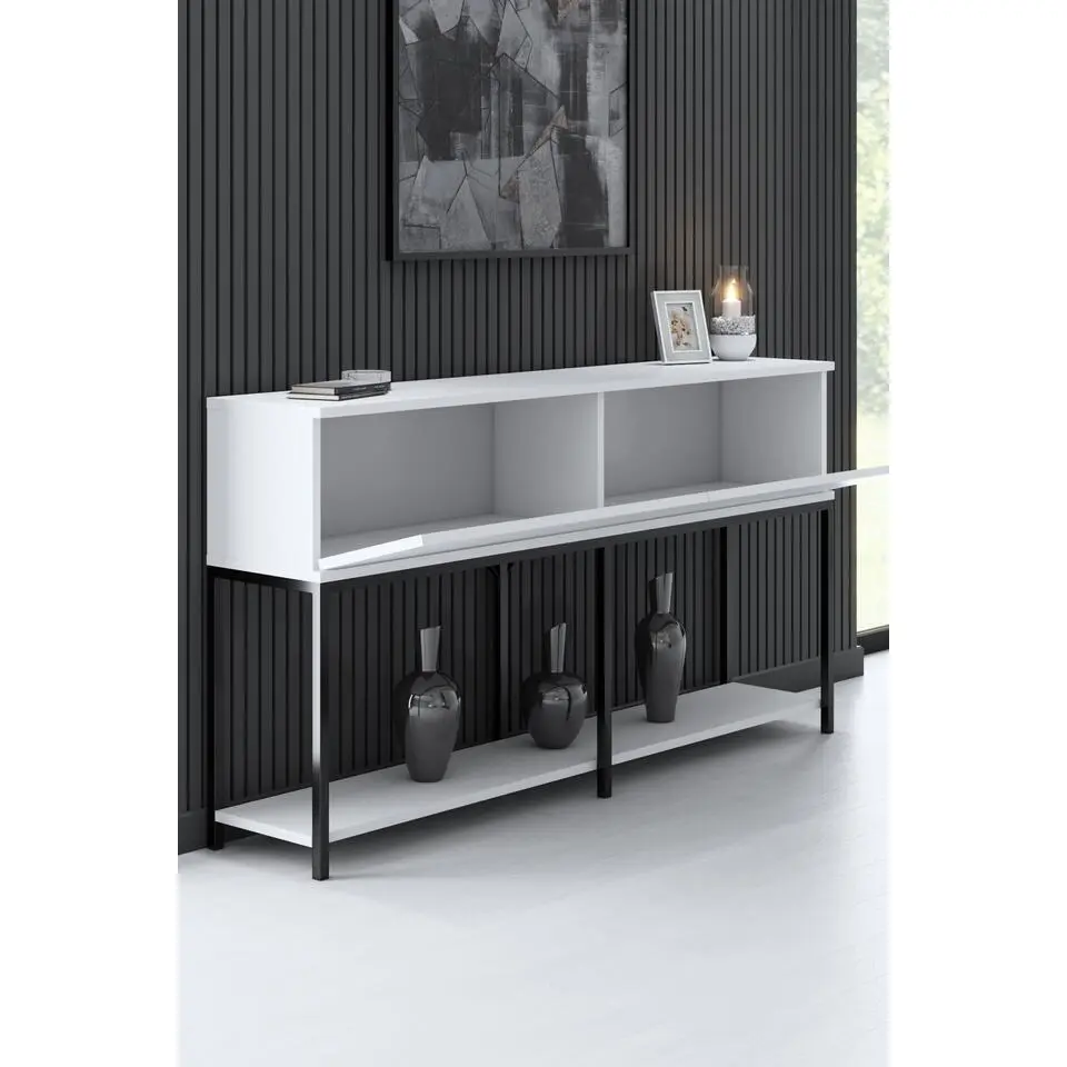 CALICOSY - Console 2 neerklapbare deuren LORD - 30x150x80 cm