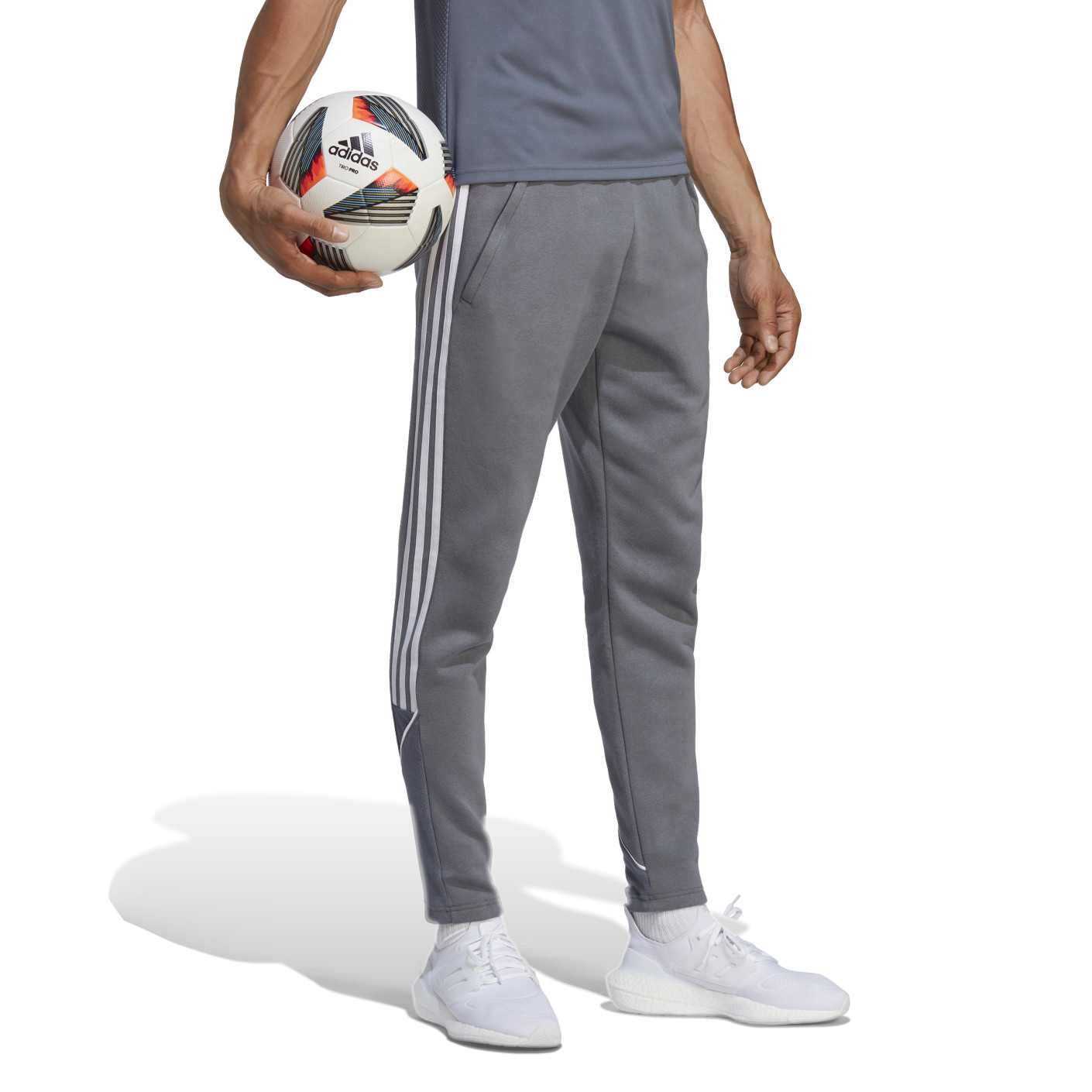 Adidas Tiro 23 Sweat Trainingsbroek Grijs