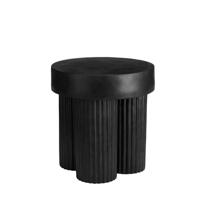 Norr11 - Gear Table, H 48 x Ø 45 cm, schwarz