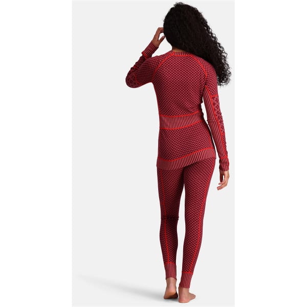T-shirt thermique KARI TRAA SMEKKER LS ROUGE