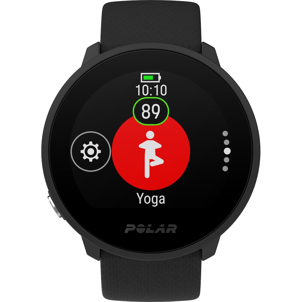 Polar Unite sportsklokke S/L (sort)