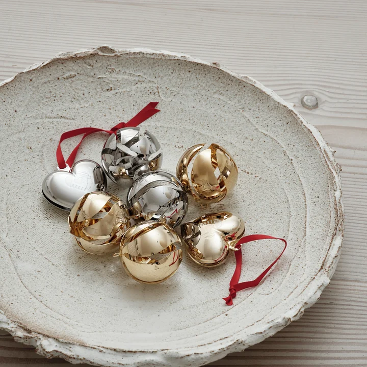 Georg Jensen - Weihnachtskugel 2024, gold
