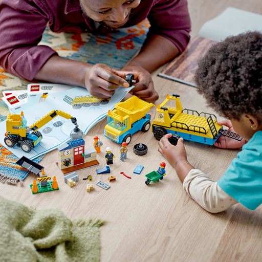 LEGO City Entreprenørmaskiner Og Nedrivningskran - 60391