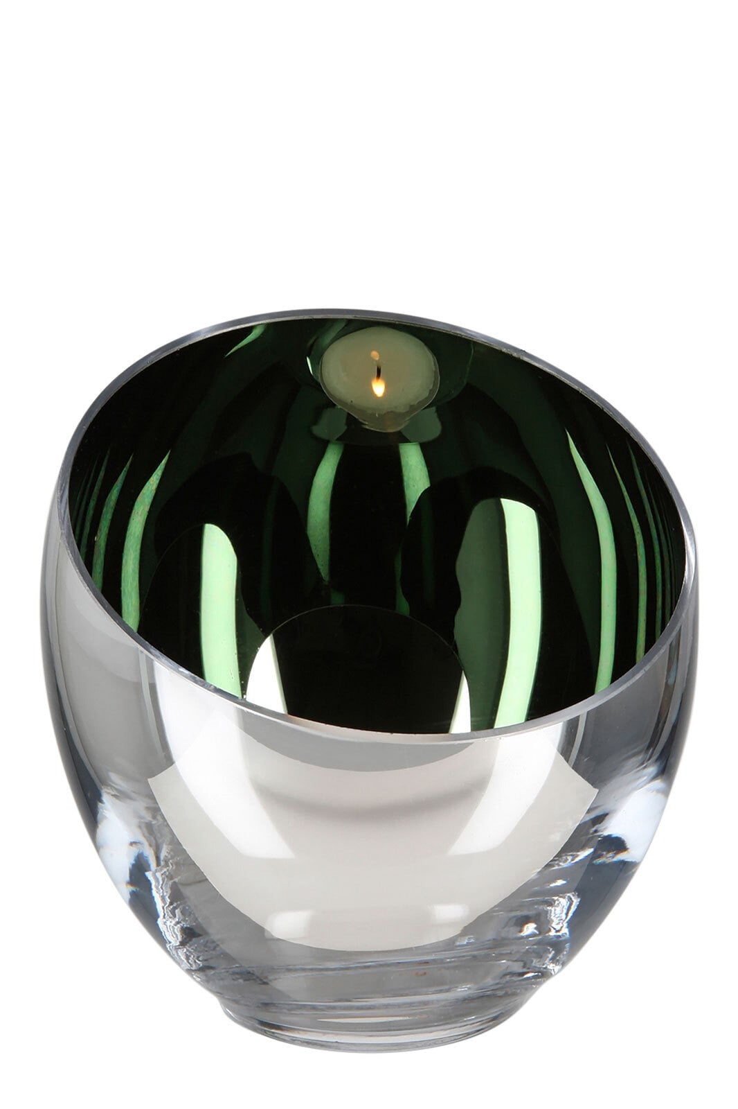 Fink Teelichthalter CANDY 11 cm moosgrün