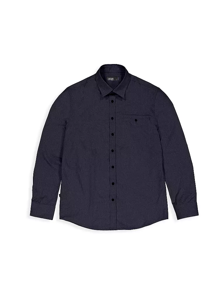 BUTCHER OF BLUE Flanellhemd DIEPPE blau