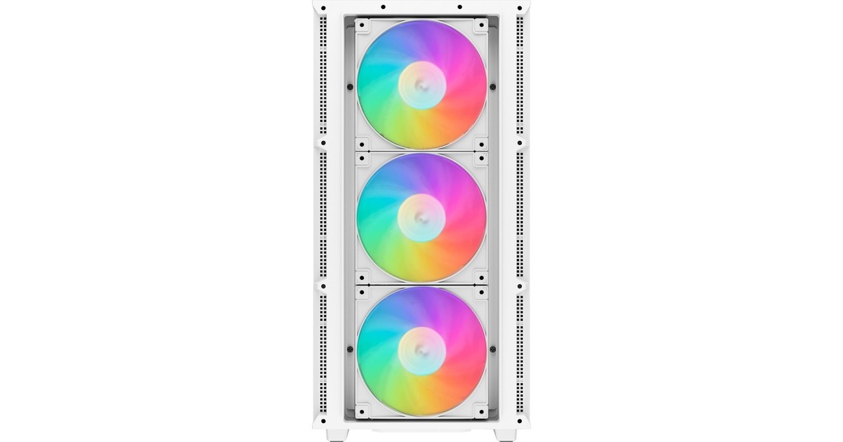 DeepCoolCH560 Digital midi tower behuizing  (Wit | 1x USB-A | 1x USB-C | RGB | Window)