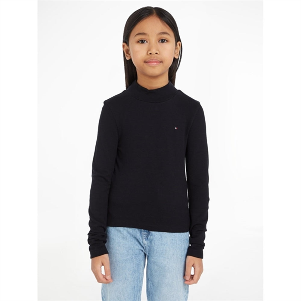 Stripe Mock Bluse Black / Desert Sky Stripe