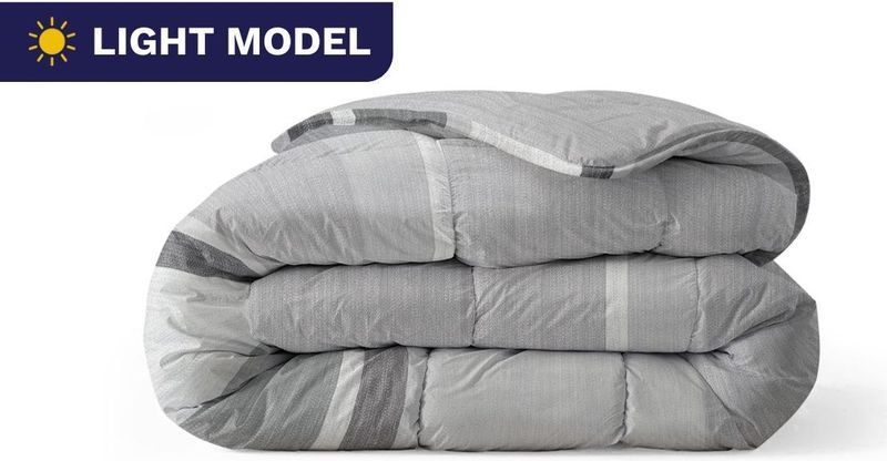 Dekbed - Wit - Katoen - 240x220 cm