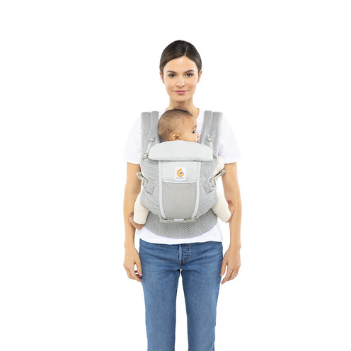 Porte bébé Adapt SoftFlex Mesh Gris Perle - ERGOBABY