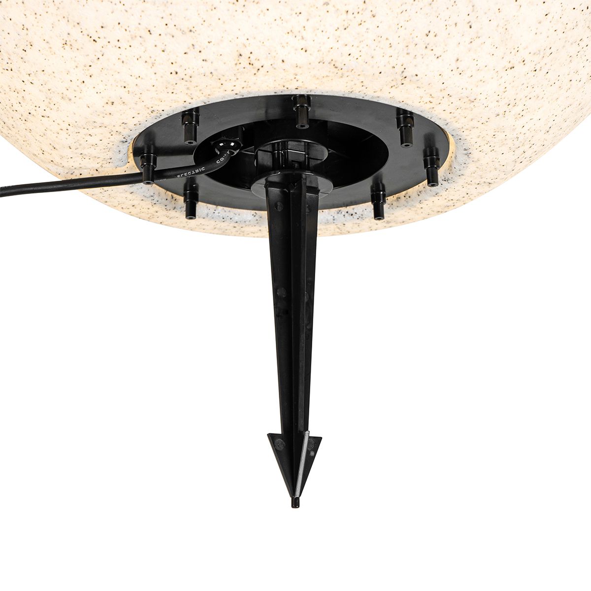 Moderne buitenlamp grijs 56 cm IP65 - Nura