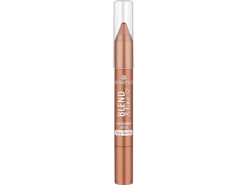 essence Blend and Line eyeshadow stick 01 Copper Feels Lidschatten- und Eyeliner-Stift für einzigartige Eye-Looks mit metallischem Finish