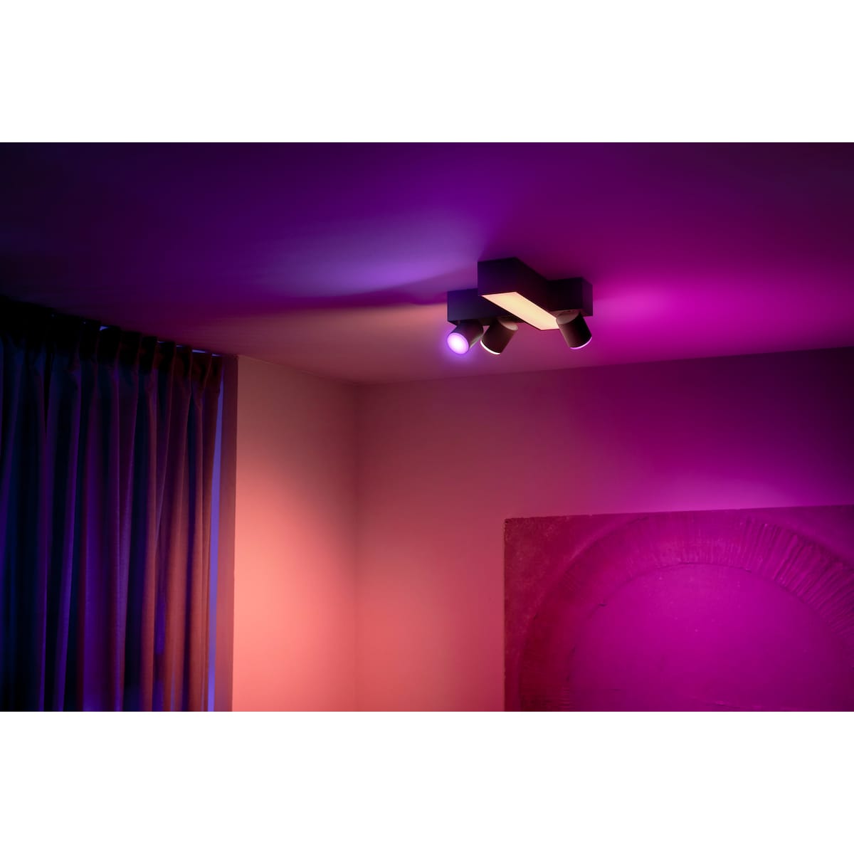 Philips Hue Centris Cross spotlys 3x5,7W (sort)
