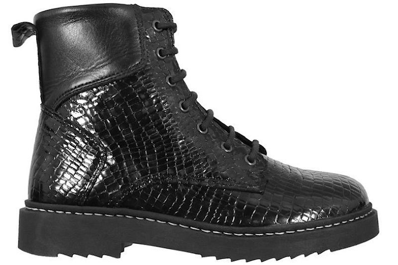 NEW FEET BOOT WITH LACE AND ZIPPER