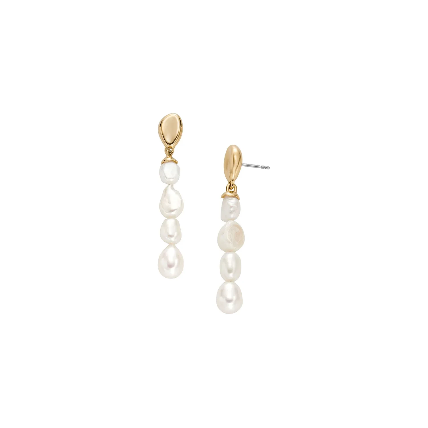 Skagen Denmark Jewelry Agnethe Pearl Øreringe Rustfrit Stål SKJ1827710