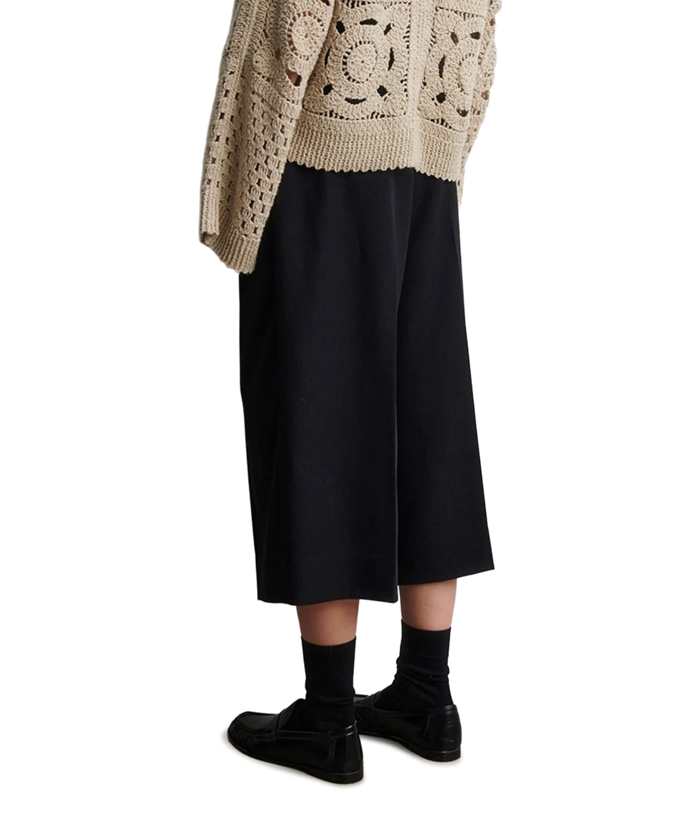 Second Female Sella Cropped dames broek zwart