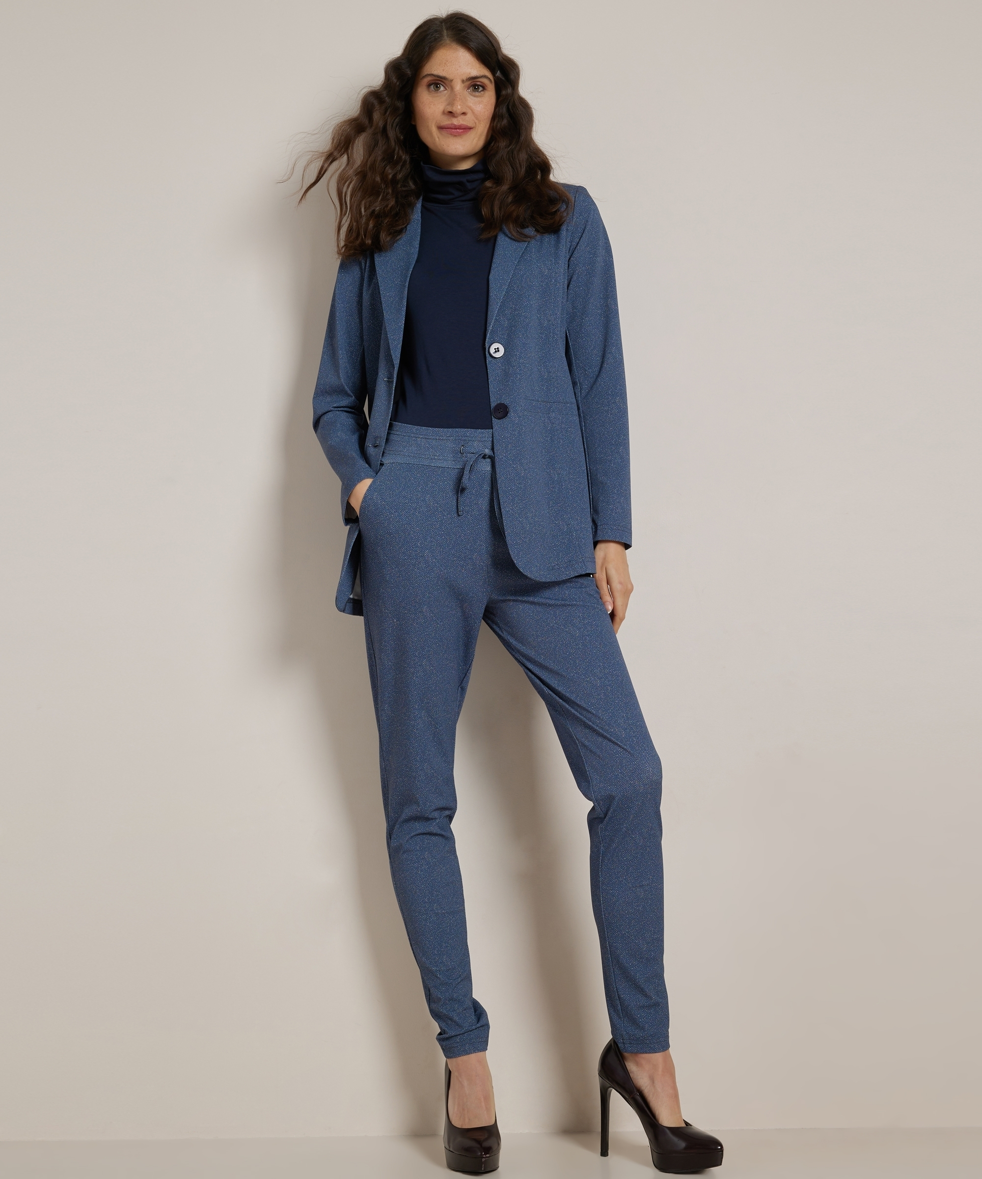 blazer met print