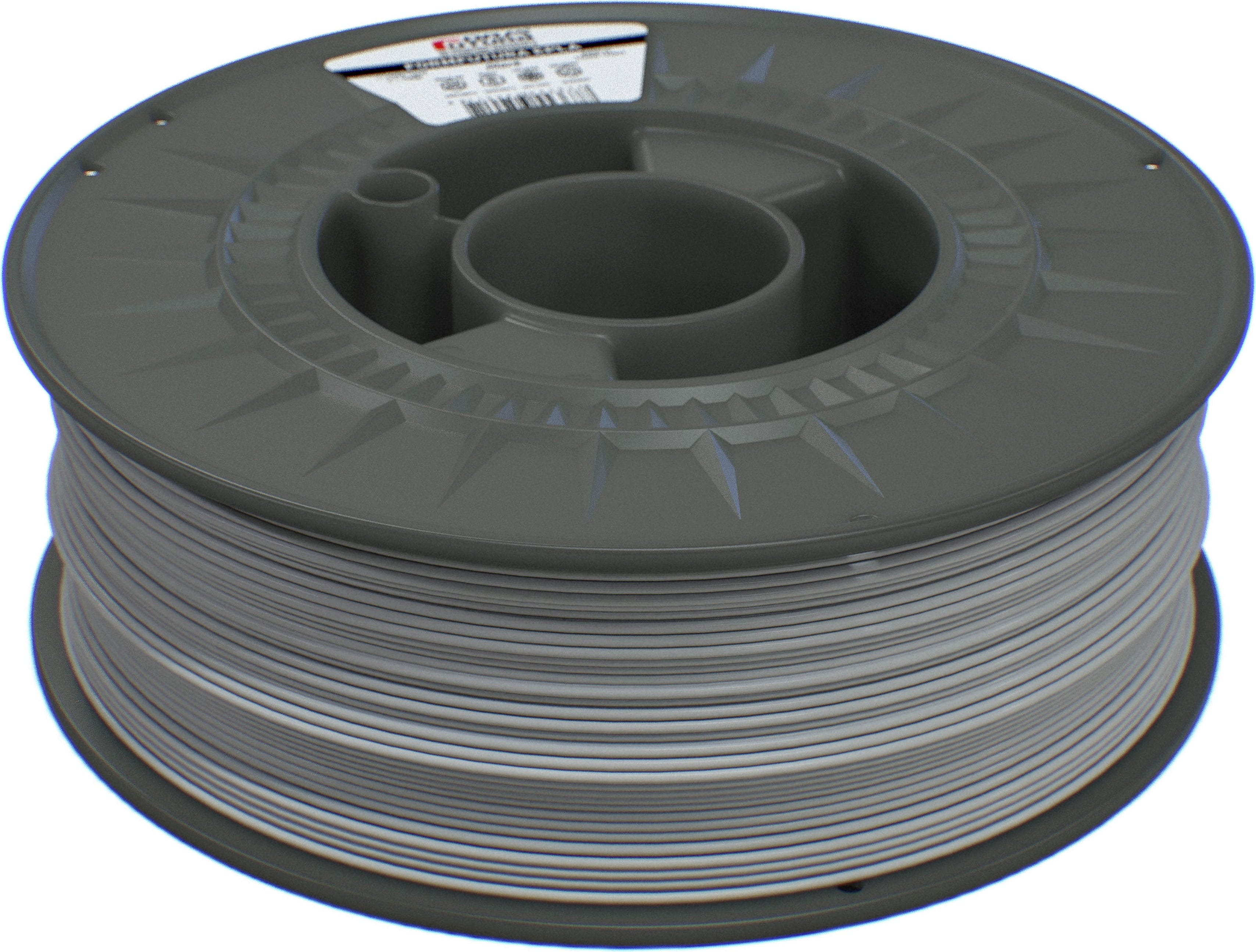 FormFutura  Bulk PLA Medium Grey, 1,75 mm / 1000 g    Zuverlässiges PLA in Medium Grey