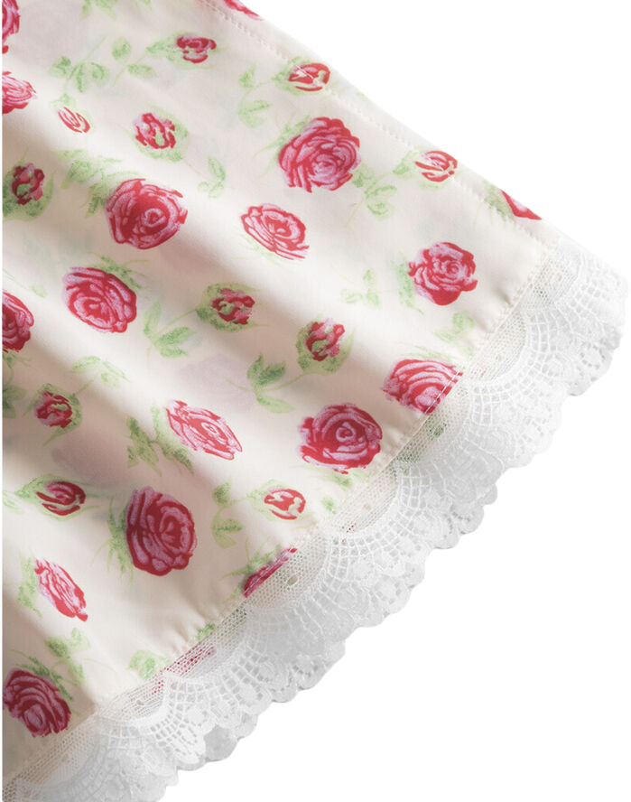 HUNKØN Nanna Dress White floral