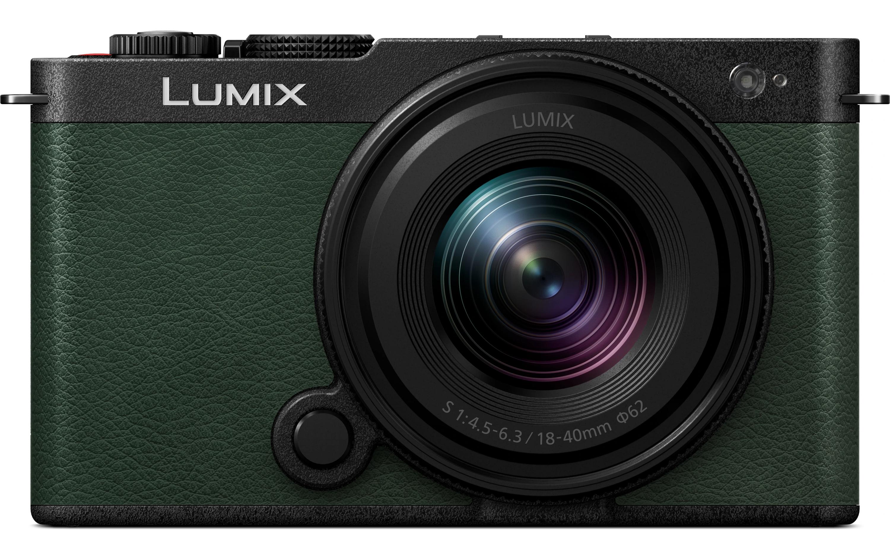 Fotokamera Lumix S9 Grün Kit Lumix S 18-40 mm F/4.5-6.3<br>Kompakte Open-Gate spiegellose Vollformatkamera inklusive Objektiv