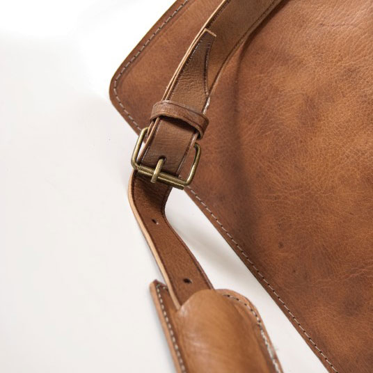 Messengertasche, hellbraun, B 52 cm, H 40 cm günstig bestellen