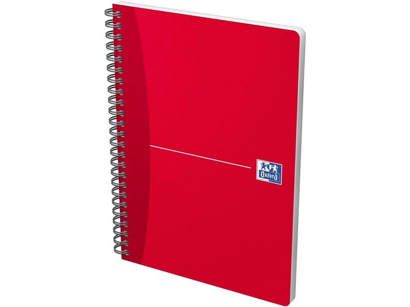 Oxford Notizbuch A5, kariert, Assortiert Spiralheft im A5 Format