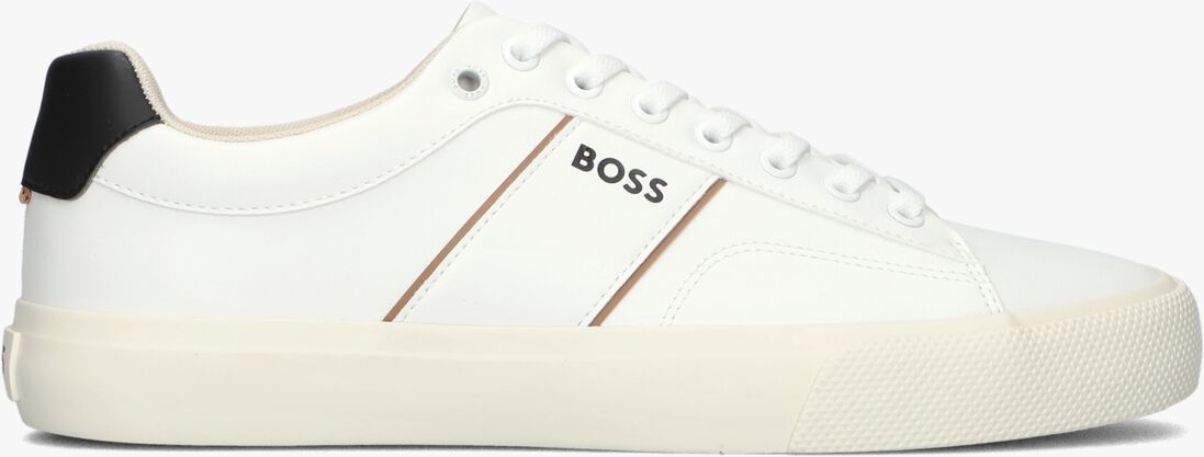 BOSS witte boss lage sneakers aiden_tenn
