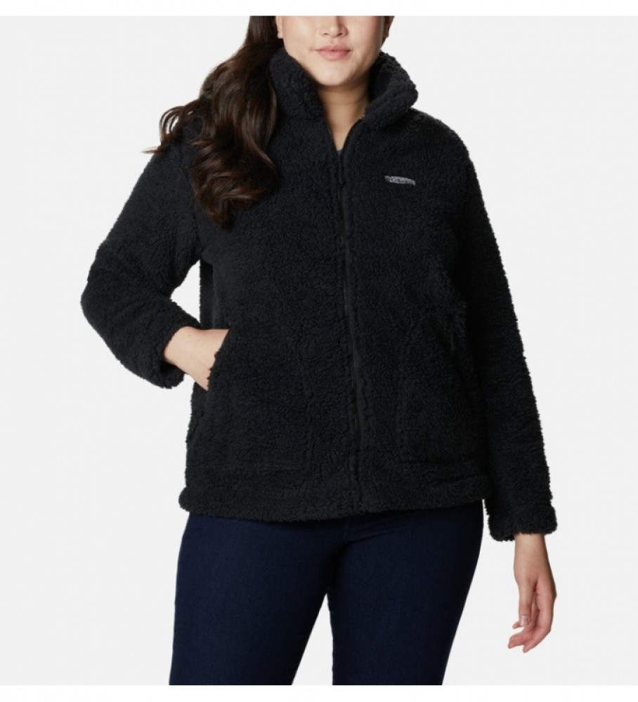 Jaqueta de lã Sherpa Columbia Winter Pass, preta