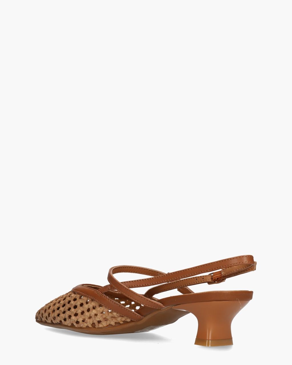 Di Lauro Dania Cognac Dames Slingbackpumps