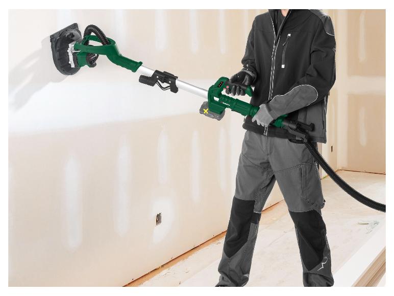 Accu-wand- en plafondschuurmachine 20 V zonder accu en lader