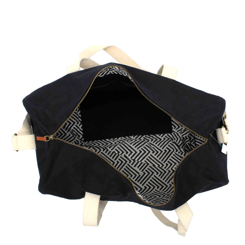 Sac polochon Simon 48 cm Noir