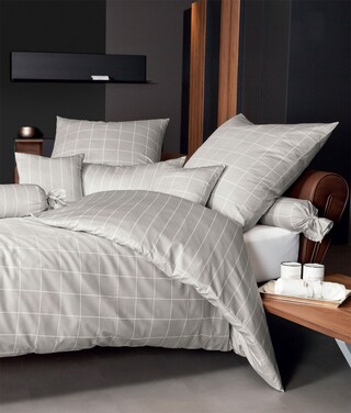 Janine Mako-Satin-Bettwäsche MODERNCLASSIC 135 x 200 cm beige