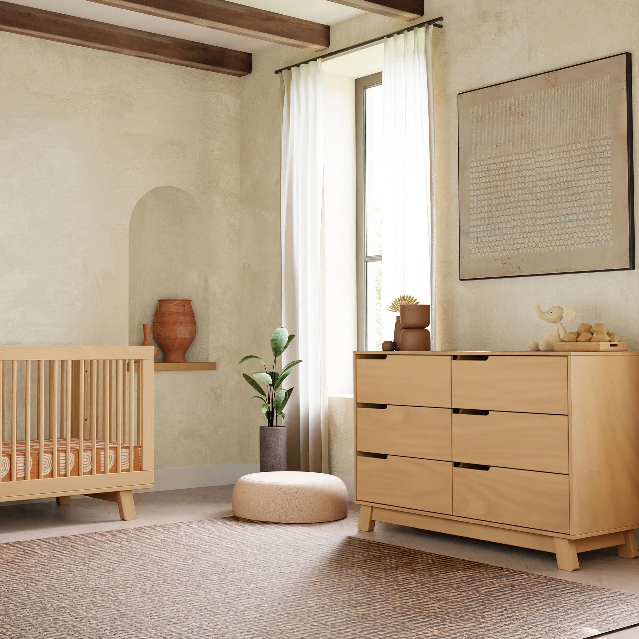 Babyletto Bureau 6 Tiroirs Hudson -Miel