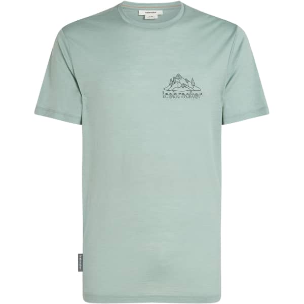 T-shirt randonnée ICEBREAKER M 150 TECH LITE SS TEE IB BACKPACK MOSS