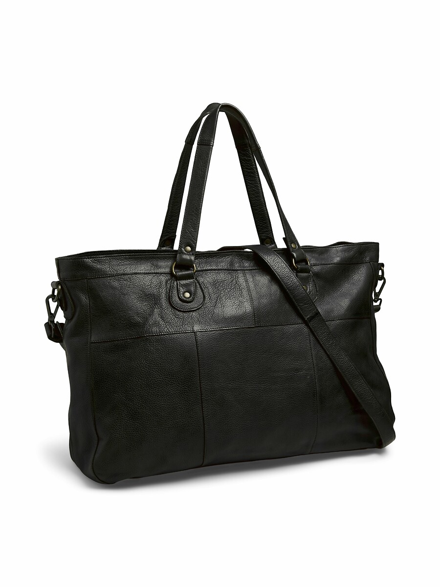 PEÇAS<br>Bolsa de couro totalmente real