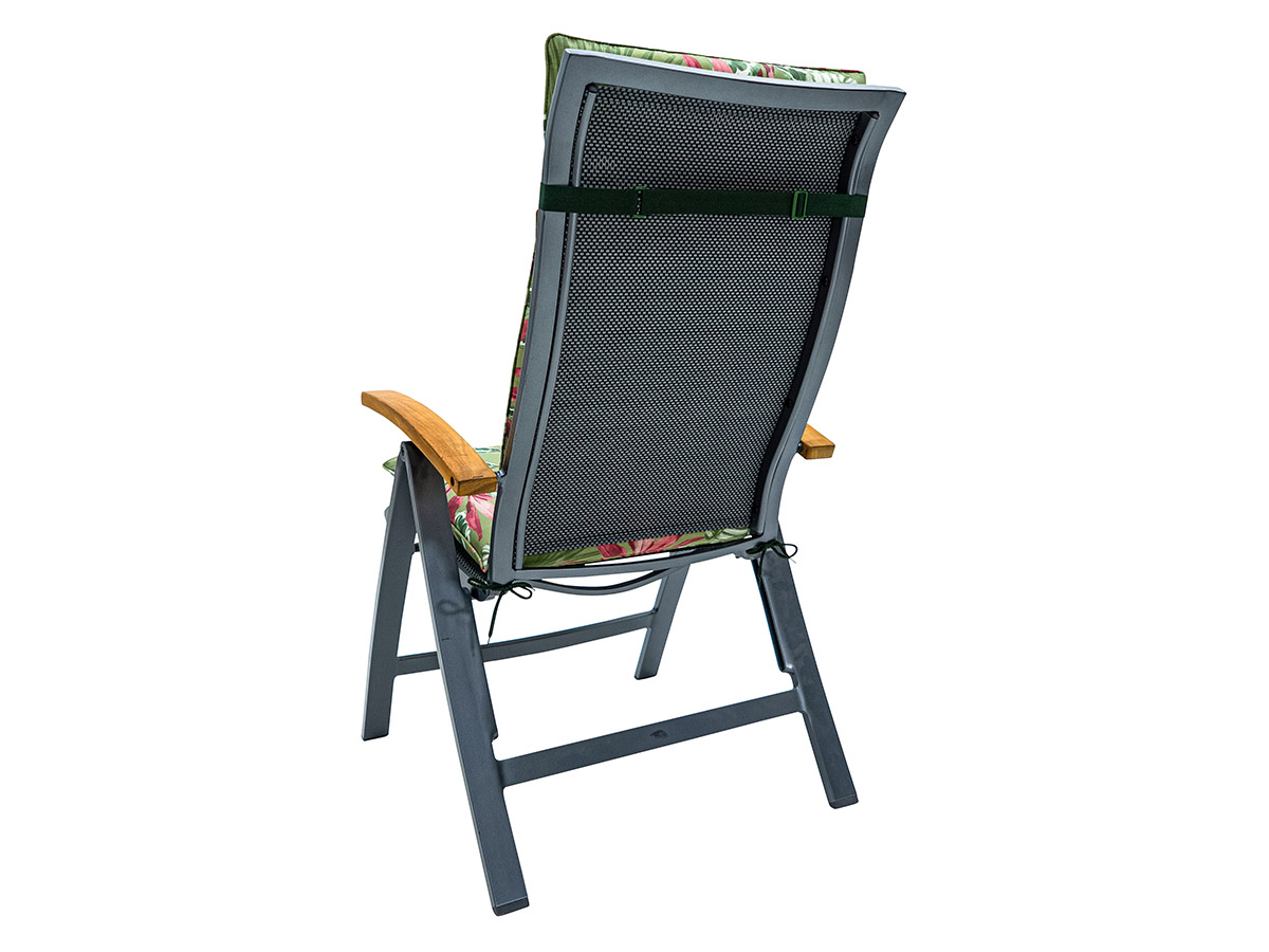 Madison Cala green outdoor hoge rug tuinkussen