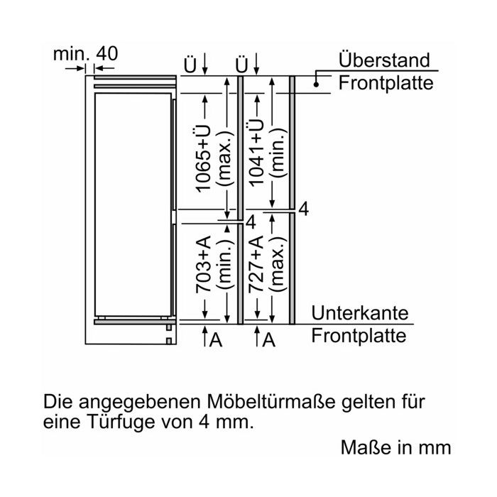 Siemens Kühl- / Gefrierkombination KI86NADD0