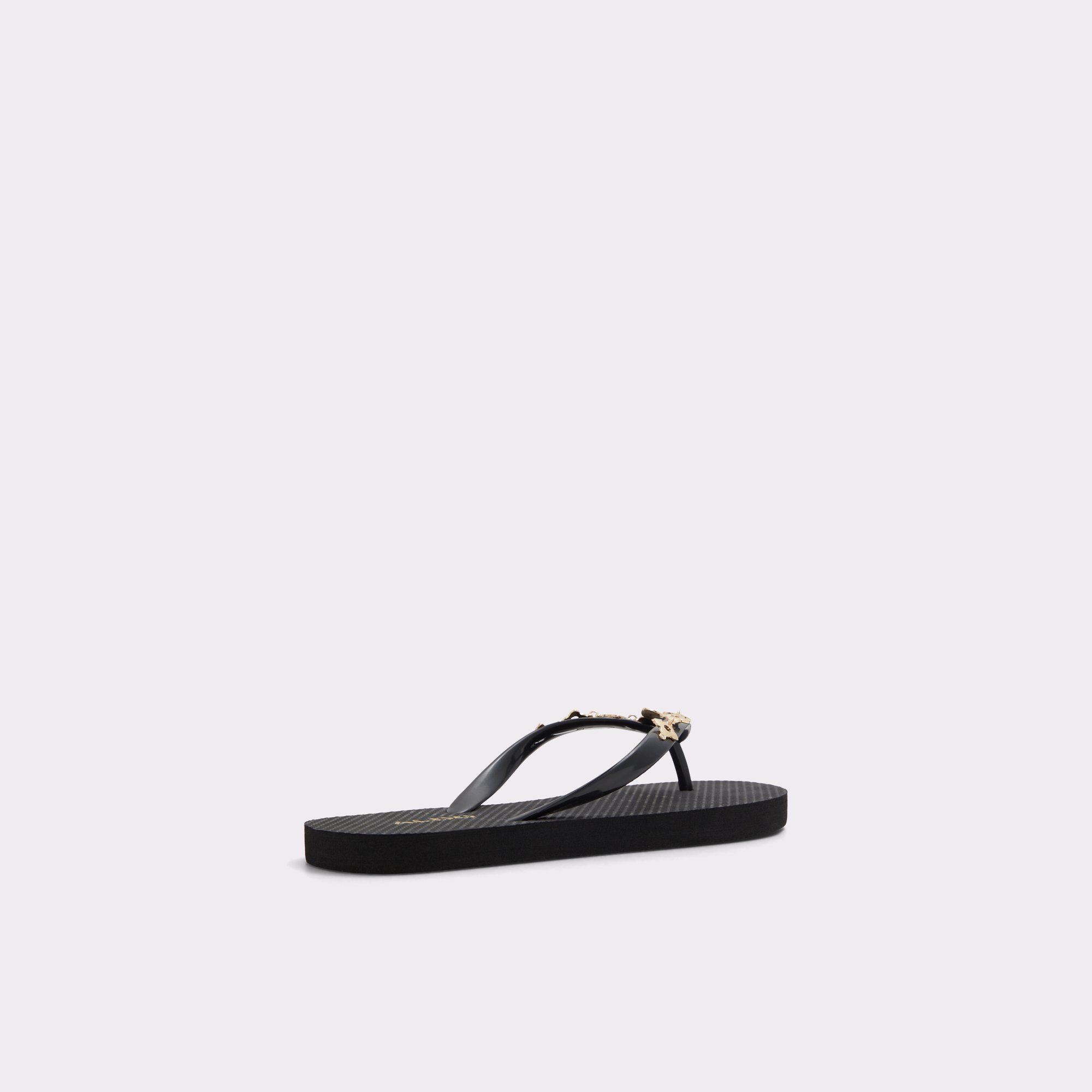 Parenad Black-Gold Multi Women Sandals