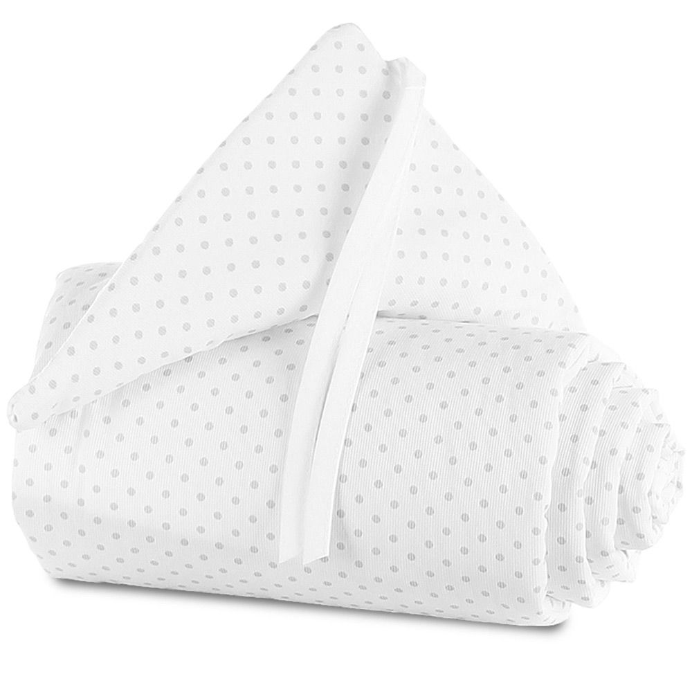 babybaybabybay   Beistellbett Maxi Nestchen Punkte perlgrau