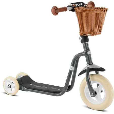 PUKY Scooter R 1 Classic, antrazith, Lenkerkorb