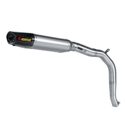 Silencieux Akrapovic Titane embout carbone