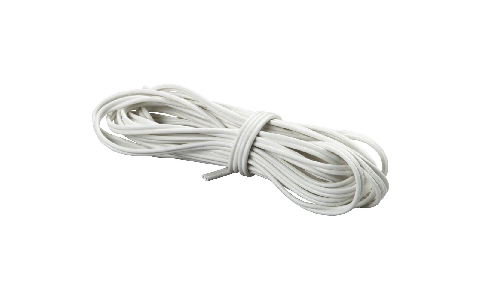 Flexible Zwillingsleitung Weiß 0,75 mm² Länge 5 m