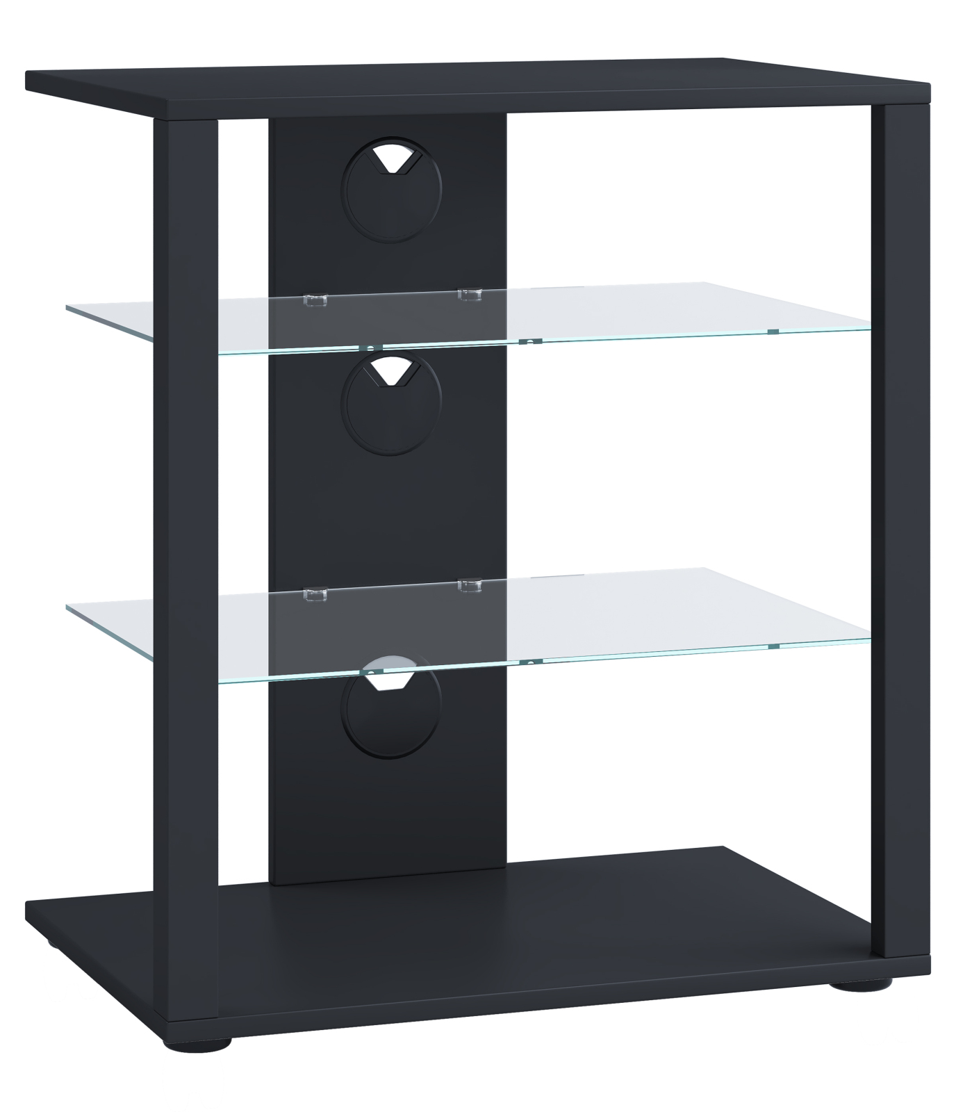 HiFi-Möbel FOLAS - schwarz - 60 cm